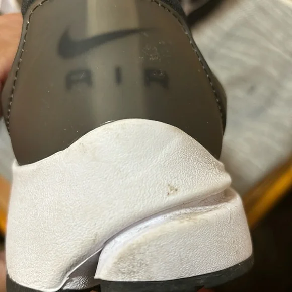 NWOT Nike Air Black and White Shoes size 11